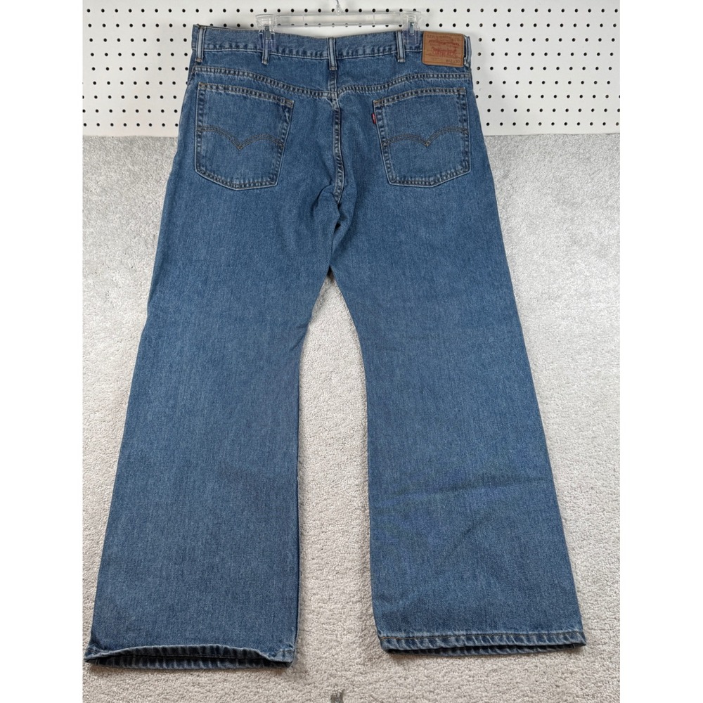 Levi's 517 Bootcut Jeans Mens 42x30 Blue Denim Classic Fit 2012 - Picture 6 of 16